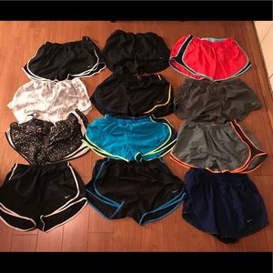 Lot of 12 Nike Dri-fit shorts size XL.